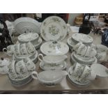 A Royal Doulton Campagna, TC1078 dinner/tea service, approx 80 pieces