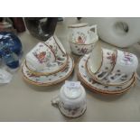 A part tea service by Pagoda in a Japanese style