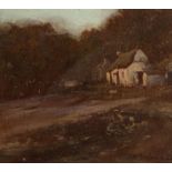 Charles Martin Hardie, R.S.A. (1858-1916) A cottage near Ceres, Fife signed l.r.: C.M. Hardie, R.S.