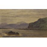 WILLIAM MOORE, JNR (1817-1909) ARDCHONNEL CASTLE, LOCH AWE signed and indistinctly dated; signed and