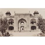 sixteen ARCHITECTURAL AND LANDSCAPE VIEWS OF INDIA (19th century) MOSTLY OF MUGHAL INTEREST