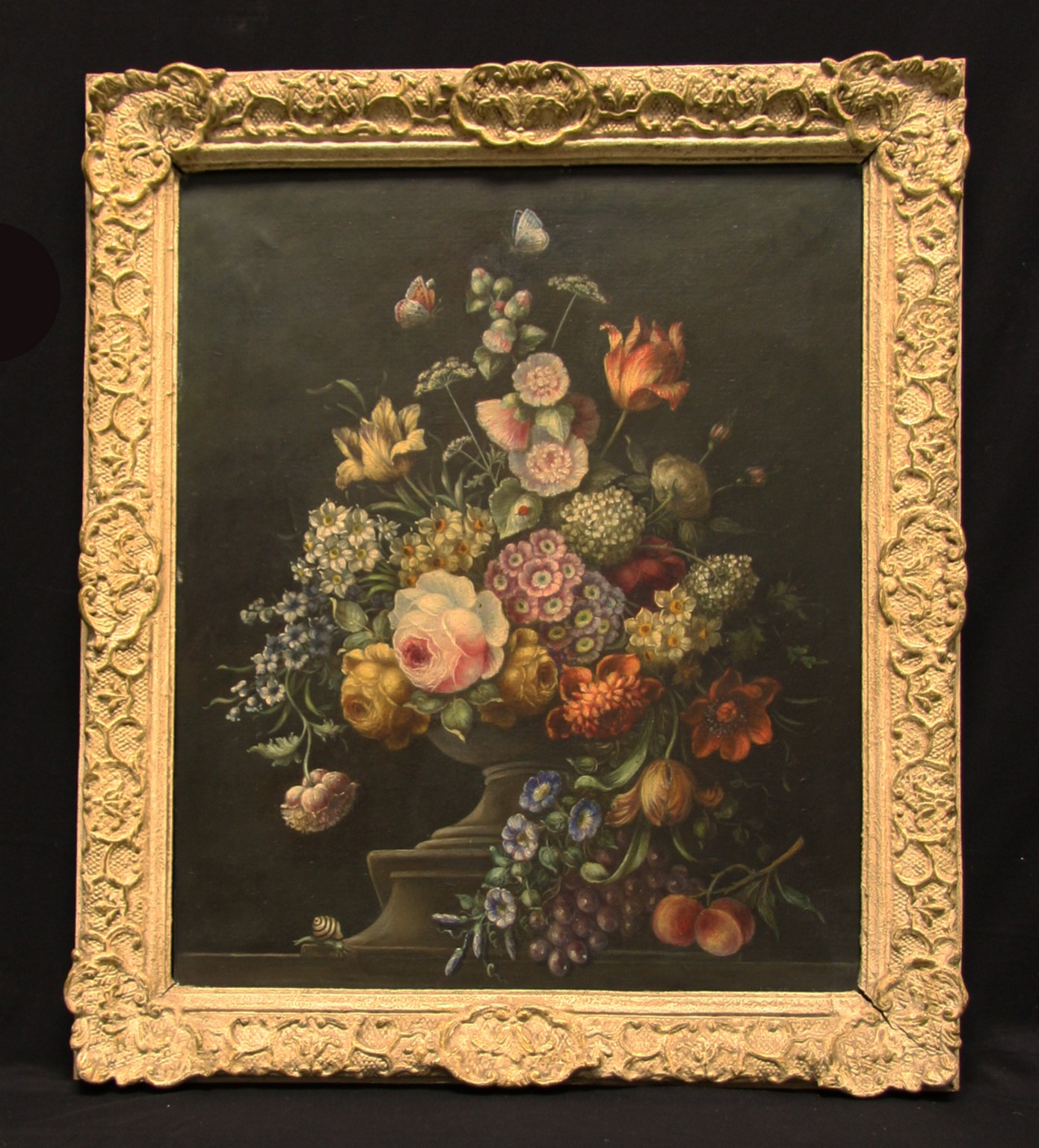 L.M.C. IRELAND (19TH/20TH CENTURY) STILL LIFE OF FLOWERS signed l.r.: L.M.C. Ireland, oil on - Image 2 of 6