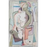 •IAN GRANT (1904-1993) ABSTRACT COMPOSITION signed and dated l.r.: Ian Grant/1941 watercolour and