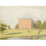 •Algernon Newton, RA (1880-1968) Country House signed with in initials and dated l.r.: AN/23