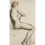 A group of drawings of female nudes by various artists including: Sydney Carline, Charles