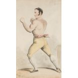 *ISAAC ROBERT CRUIKSHANK (1756-1811) GOING IN TO WIN signed l.r.: Robert Cruikshank and inscribed