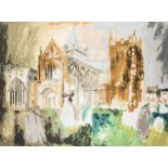 •JOHN PIPER, C.H. (1903-1992) OTTERY ST. MARY (Levinson 402) signed in pencil l.r.: John Piper