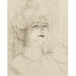 HENRI DE TOULOUSE-LAUTREC (1864-1901) MARIE-LOUISE MARSY (FROM PORTRAITS D'ACTEURS ET D'ACTRICES)