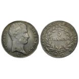 France, Empire. Napoleon I (1804-1814). AR 5 Francs (38mm, 24.73g, 6h). Year 13 (1804-1805). Head r.