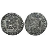 Italy, Venezia. Leonardo Loredan (1501-1521). AR Sedici Soldi (27mm, 4.39g, 1h). Zan Agostino