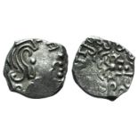 India, Gupta Empire. Kumaragupta I Mahendraditya (c. AD 413-455). AR Drachm (14mm, 2.34g, 9h).