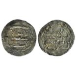 Islamic, Umayyad Caliphate, al-Walid I ibn 'Abd al-Malik (AH 86-96 / AD 705-715). AR Dirham (24mm,