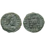 Magnus Maximus (Usurper, 383-388), Nummus, Arelate, 25 August AD 383 - 28 August AD 388; AE (g 1,28;