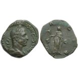 Trajan Decius (249-251), Sestertius, Rome, AD 249-251; AE (g 17,87; mm 28; h 12); IMP C [M Q TRA]