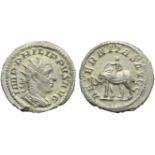 Philip I (244-249), Antoninianus, Rome, AD 247-249; AR (g 3,97; mm 22; h 12); IMP PHILIPPVS AVG,