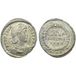 Constantius II (337-361), Siliqua, Constantinople, AD 351-355; AR (g 2,01; mm 19; h 6); D N