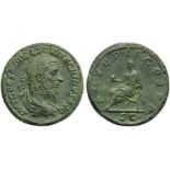 Macrinus (217-218), Sestertius, Rome, December AD 217; AE (g 18,36; mm 31; h 12); IMP CAES M OPEL