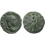 Valerian I (253-260), As, Rome, AD 254-255; AE (g 7,55; mm 25; h 7); IMP VALERIANVS P AVG,