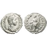 Julia Mamaea (Severus Alexander, 222-235), Denarius, Rome, AD 222-235; AR (g 2,84; mm 18; h 6);