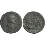 Galba (68-69), Sestertius, Rome, December AD 68; AE (g 24,40; mm 32; h 6); SER SVLPI GALBA IMP