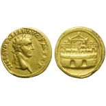 Claudius (41-54), Aureus, Rome, AD 41-42; AV (g 7,69; mm 18; h 9); TI CLAVD CAESAR AVG P M TR P,