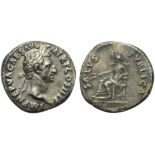 Nerva (96-98), Denarius, Rome, AD 96; AR (g 2,90; mm 18; h 7); IMP NERVA CAES AVG - P M TR P COS