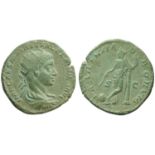 Severus Alexander (222-235), Dupondius, Rome, AD 222-235; AE (g 10,64; mm 25; h 12); IMP CAES M