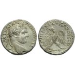 Caracalla (198-217), Tetradrachm, Cyprus (?), AD 215-217; BI (g 14,37; mm 26; h 12); AYT KAI AN -