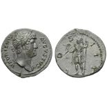 Hadrian (117-138), Denarius, Rome, AD 125-128; AR (g 3,23; mm 19; h 7); HADRIANVS - AVGVSTVS,