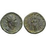 Trajan Decius (249-251), Double Sestertius, Rome, AD 249-251; AE (g 30,34; mm 34; h 12); IMP [C M] Q