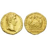 Augustus (27 BC - AD 14), Aureus, Lugdunum, 2 BC - AD 4; AV (g 7,78, mm 17; h 6); CAESAR