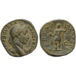 Severus Alexander (222-235), Sestertius, Rome, AD 222-231; AE (g 25,28; mm 30; h 1); IMP SEV ALE -