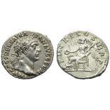 Trajan (98-117), Denarius, Rome, AD 100; AR (g 3,20; mm 18; h 6); IMP CAES NERVA TRA - IAN AVG GERM,