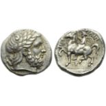 Kings of Macedonia, Philip II (359-336, and posthumous issues), Tetradrachm, Amphipolis, c. 355-