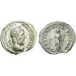 Macrinus (217-218), Denarius, Rome, AD 217-218; AR (3,33; mm 21; h 1); IMP C M OPEL SEV - MACRINVS