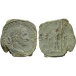 Trebonianus Gallus (251-253), Sestertius, Rome, AD 251-253; AE (g 18,11; mm 29; h 12); IMP CAES C