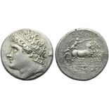 Sicily, Syracuse, Hieron II (275-215), 32 Litrai (Octadrachm), c. 218-215 BC; AR (g 28,27; mm 32;