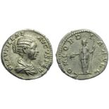 Plautilla (Caracalla, 198-217), Denarius, Rome, AD 202-205; AR (g 3,45; mm 18; h 12); PLAVTILLAE -