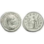 Macrinus (217-218), Antoninianus, Rome, c. AD 217-218; AR (g 4,52; mm 23; h 6); IMP C M OPEL SEV