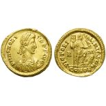 Honorius (393-423), Solidus, Rome, AD 404-408; AV (g 4,39; mm 20; h 6); D N HONORI - VS P F AVG,