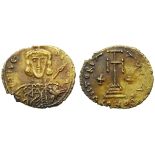 Tiberius III (698–705), Solidus, Syracuse ?, AD 698-705; AV (g 4,13; mm 20; h 6); D TIbE -