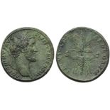 Antoninus Pius (138-161), Sestertius, Rome, AD 140-144; AE (g 27,41; mm 32; h 6); ANTONINVS AVG -