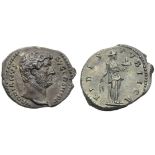 Hadrian (117-138), Denarius, Rome, AD 134-138; AR (g 3,54; mm 17; h 7); HADRIANVS - AVG COS III P P,