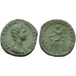 Orbiana (Severus Alexander, 222-235), Sestertius, Rome, AD 225-227; AE (g 20,90; mm 30; h 12);