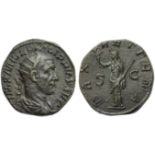 Philip I (244-249), Dupondius, Rome, AD 244-249 ; AE (g 10,42; mm 24; h 12); IMP M IVL PHILIPPVS