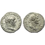 Vespasian (69-79), Denarius, Ephesus, AD 71; AR (g 3,08; mm 17; h 12); IMP CAESAR VESPAS AVG COS III