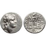 Kings of Cappadocia, Ariarathes IV (220-163), Drachm, c. 188 BC; AR (g 4,14; mm 17; h 12);