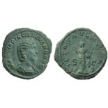 Otacilia Severa (Philip I, 244-249), Sestertius, Rome, AD 244-249; AR (g 12,88; mm 30; h 1);