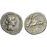 C. Annius T.f. T.n. and L. Fabius L.f. Hispaniensis, Denarius, North Italy and Spain, 82-81 BC;