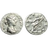Lucilla (Marcus Aurelius, 161-180), Denarius, Rome, c. AD 164-169; AR (g 2,74; mm 18; h 6);